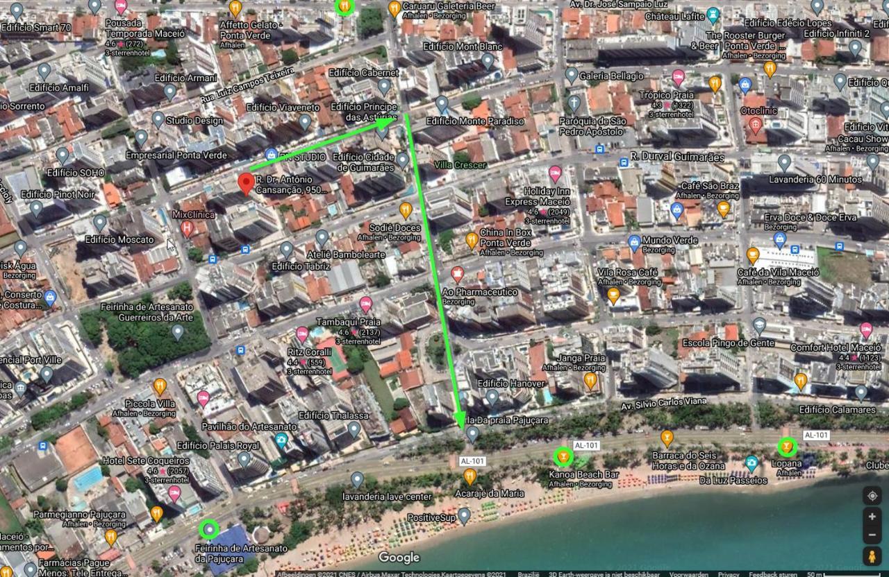 Den Oude Home, A Poucos Metros Da Praia Da Ponta Verde Maceió 外观 照片
